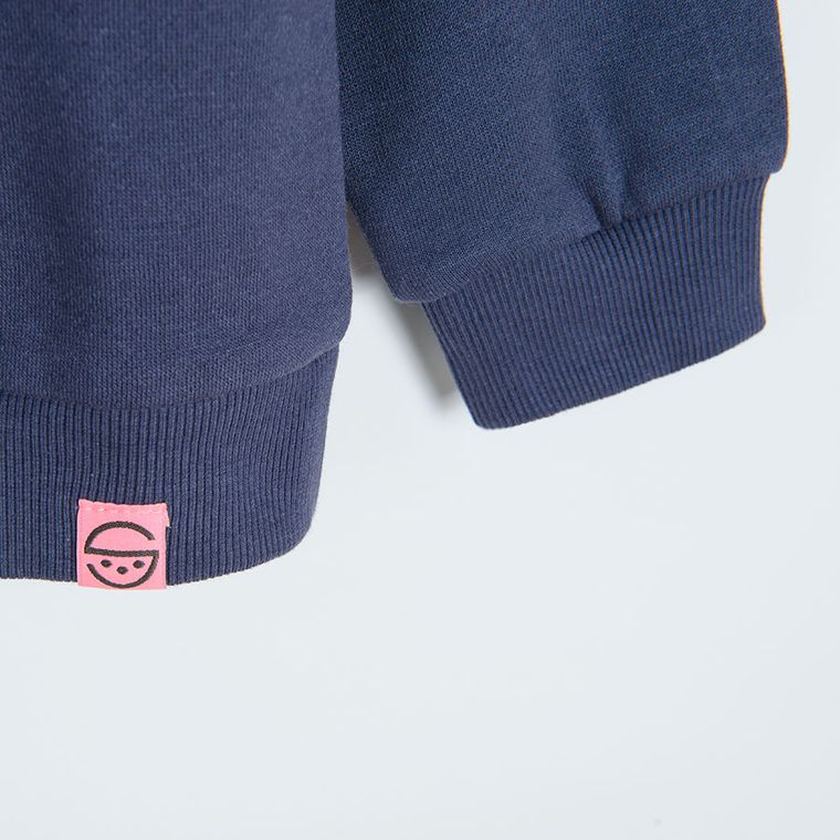 Cool Club, Bluza pentru fete, culoare bleumarin