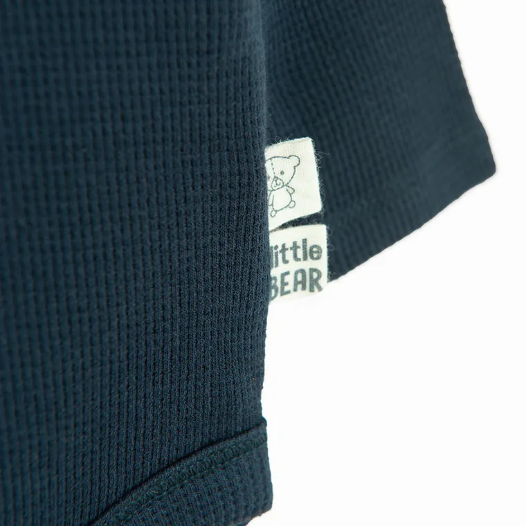 Cool Club, Body cu maneca lunga pentru baieti, bleumarin