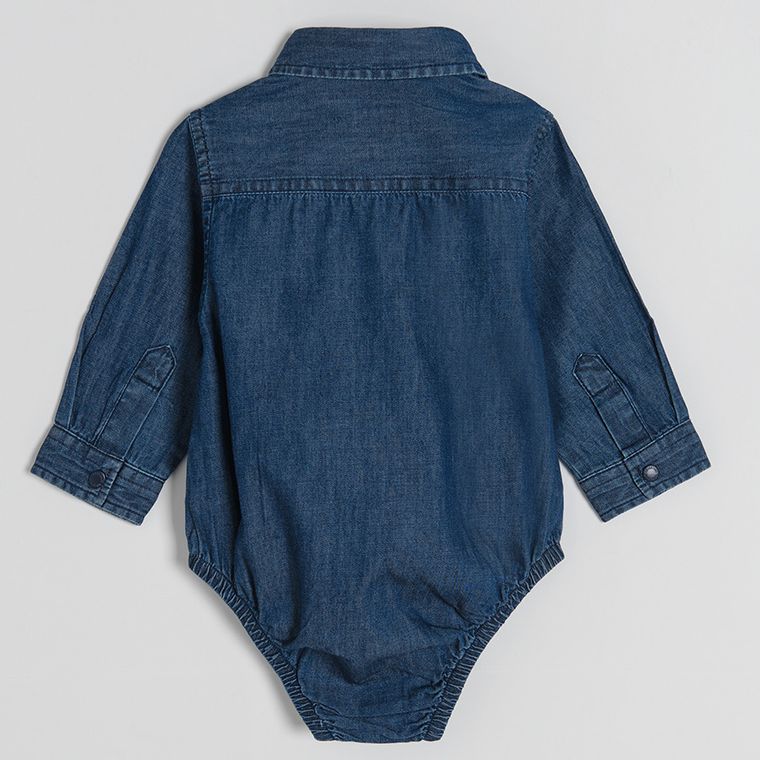 Cool Club, Body cu maneca lunga pentru baieti, denim