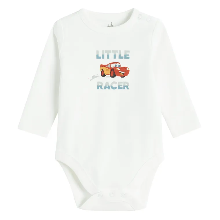 Cool Club, Body cu maneca lunga pentru baieti, mix, imprimeu Cars, set, 3 buc.