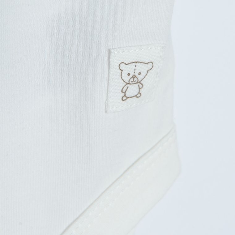 Cool Club, Body cu maneca scurta pentru baieti, alb