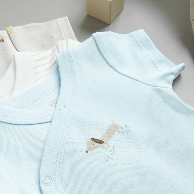 Cool Club, Body cu maneca scurta pentru bebelusi, mix, set, 4 buc.