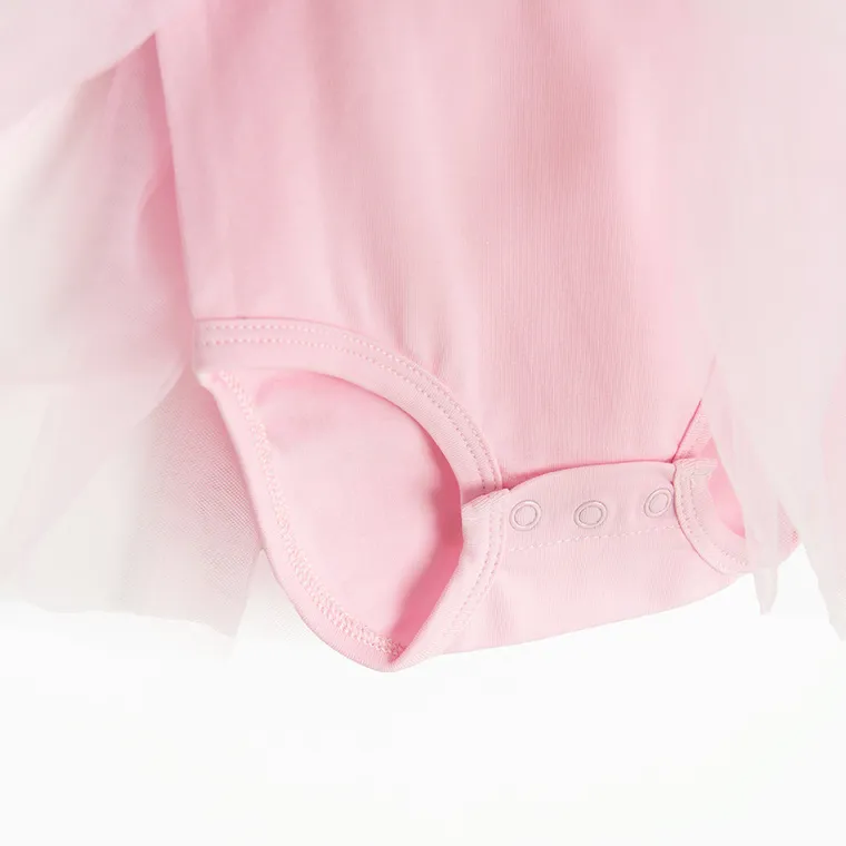 Cool Club, Body-rochie cu maneca scurta pentru fete, roz