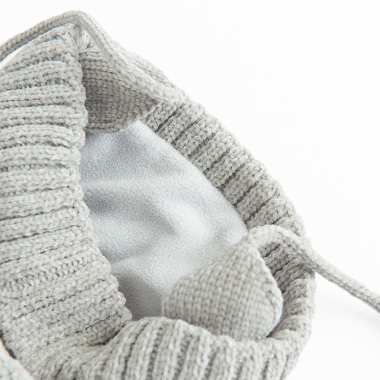 Cool Club, Caciula cu pompon pentru fete, gri