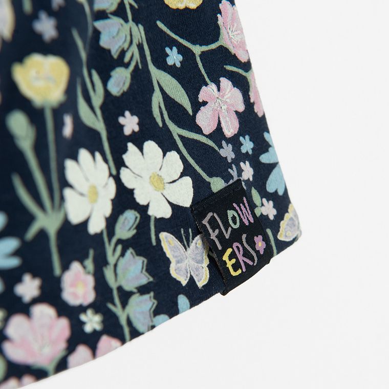 Cool Club, Caciula pentru fete, cu doua fete, bleumarin