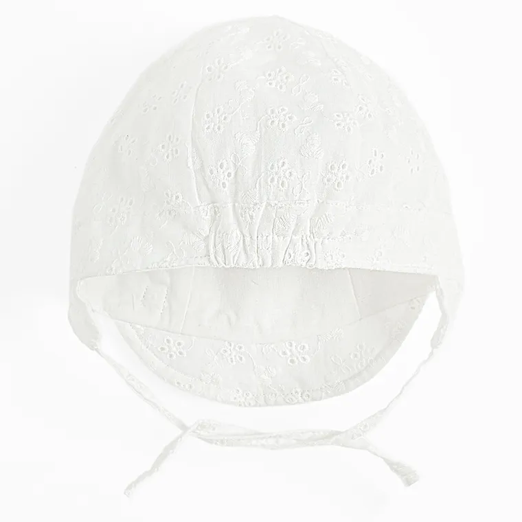 Cool Club, Caciula pentru fete, cu snur, alb