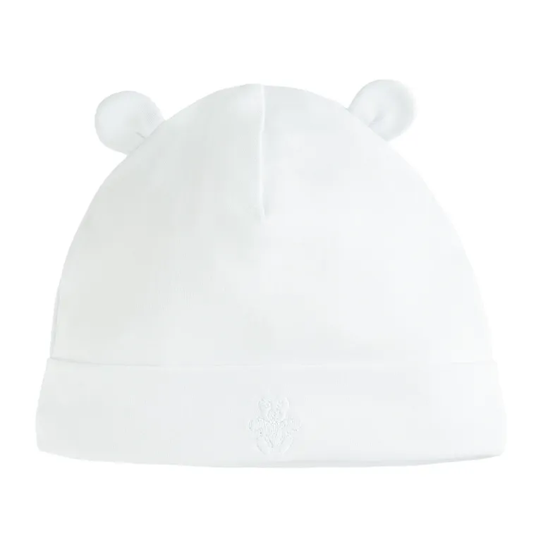 Cool Club, Caciuli pentru baieti, culoare albastru deschis si alb, set 2 buc.