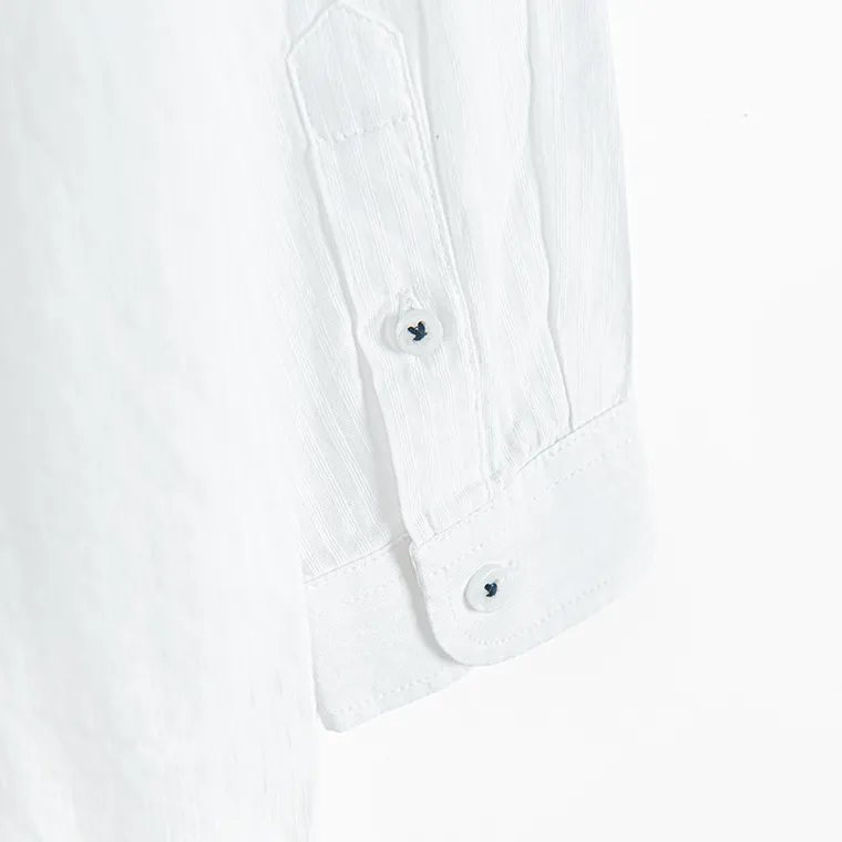 Cool Club, Camasa cu maneca lunga pentru baieti, alb