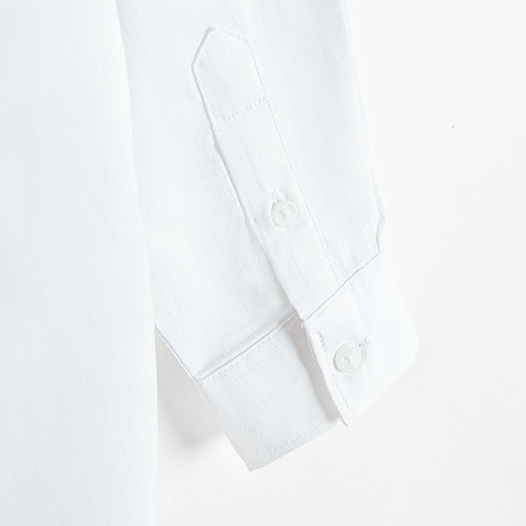 Cool Club, Camasa cu maneca lunga pentru baieti, regular, alb