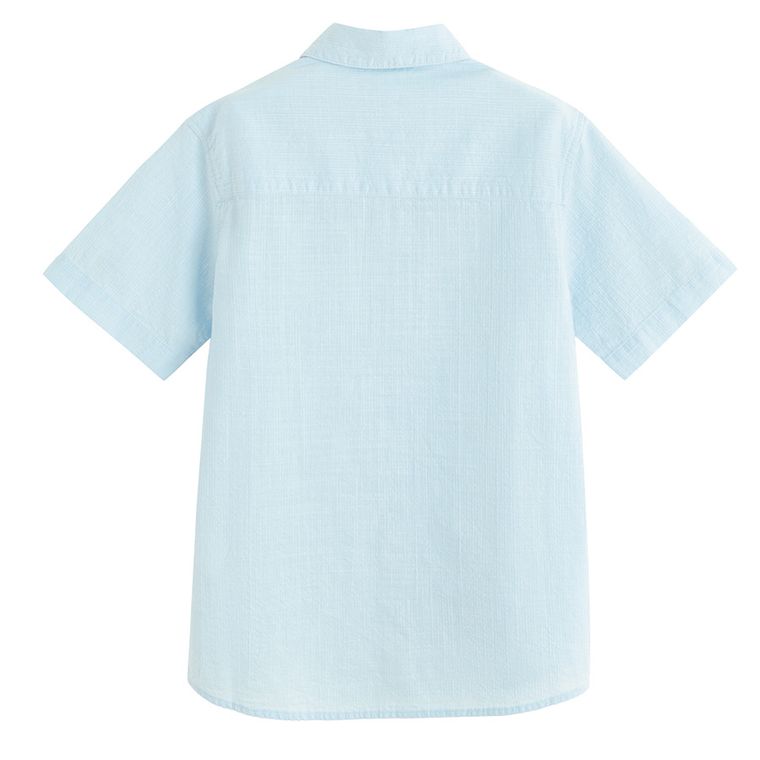 Cool Club, Camasa cu maneca scurta pentru baieti, regular, albastru