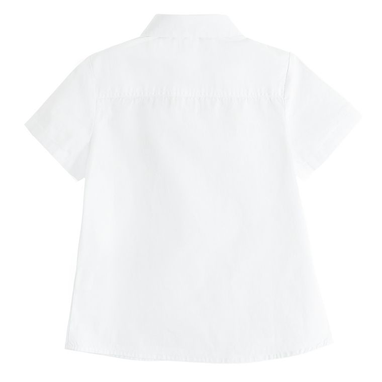 Cool Club, Camasa cu maneca scurta pentru fete, alb