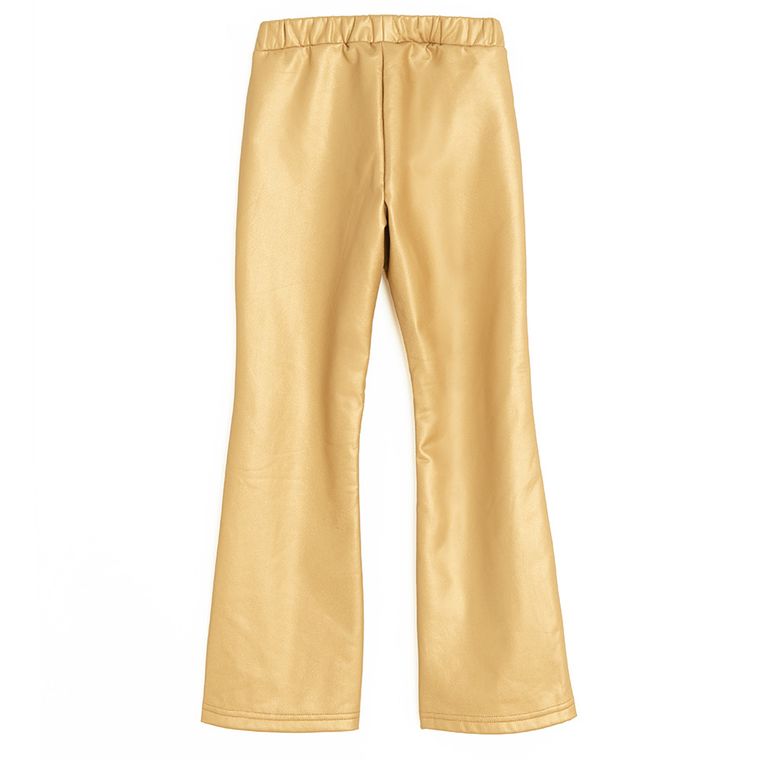 Cool Club, Colanti caldurosi pentru fete, flare, auriu