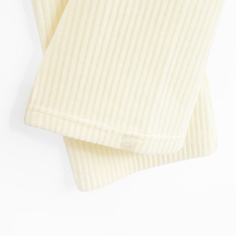 Cool Club, Colanti pentru fete, evazati, velur, ecru