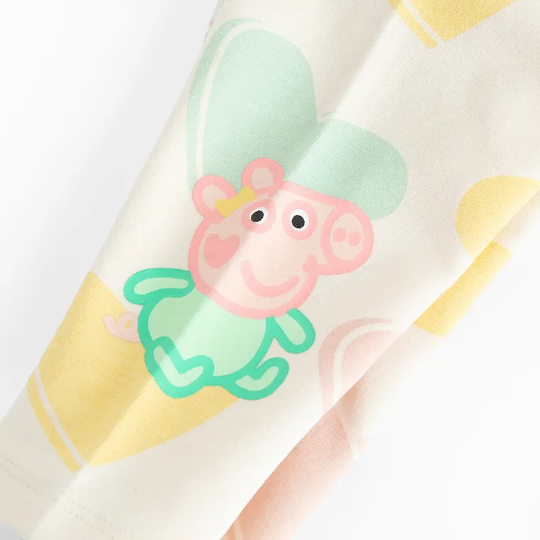 Cool Club, Colanti pentru fete, roz deschis, imprimeu Peppa Pig