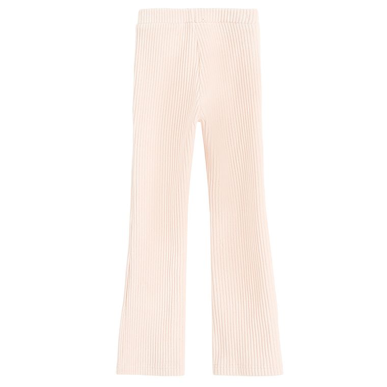 Cool Club, Colanti pentru fete, velur, flare, roz deschis