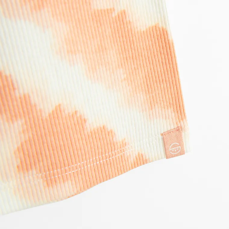 Cool Club, Colanti scurti pentru fete, din tricot striat, mix