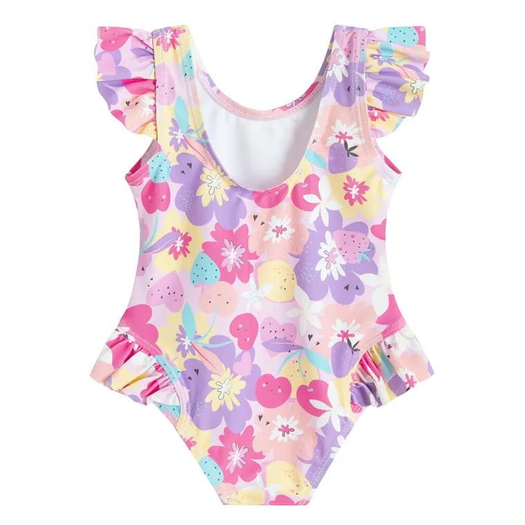 Cool Club, Costum de baie pentru fete, UV 50, roz