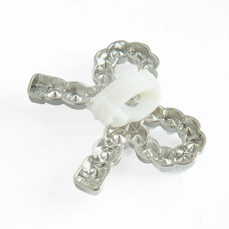 Cool Club, Decoratiuni pentru incaltaminte pentru fete, argintiu, set, 6 buc.