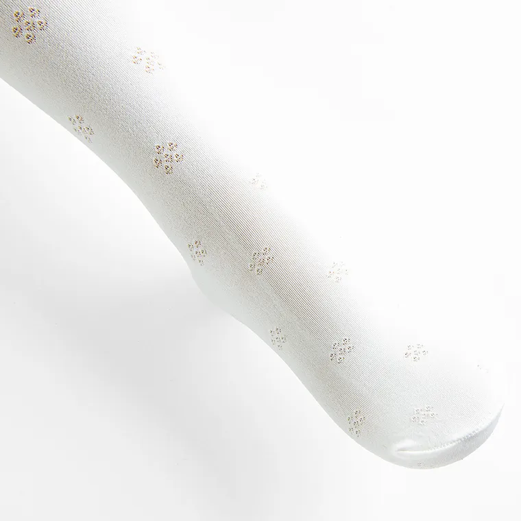 Cool Club, Dresuri pentru fete, alb, microfibra, 60 DEN, set, 2 buc.