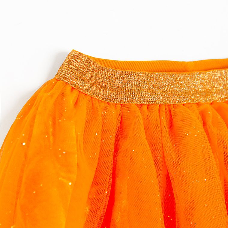 Cool Club, Fusta pentru fete, velur, portocaliu