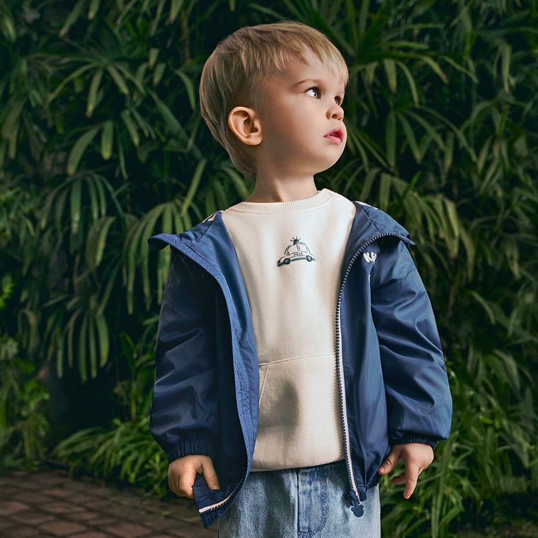 Cool Club, Geaca cu gluga pentru baieti, albastru