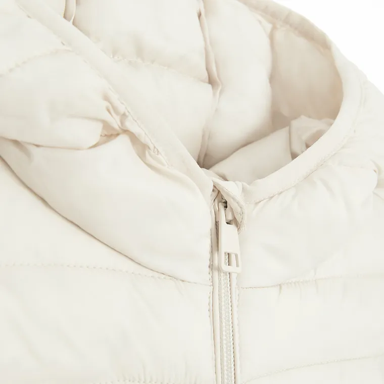 Cool Club, Geaca cu gluga pentru fete, ecru