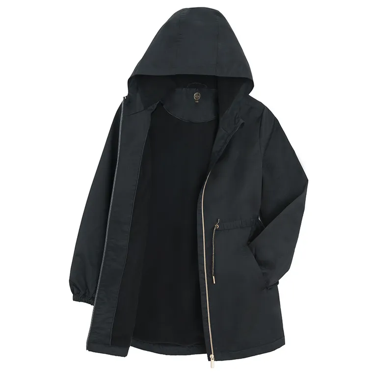 Cool Club, Geaca cu gluga pentru fete, negru