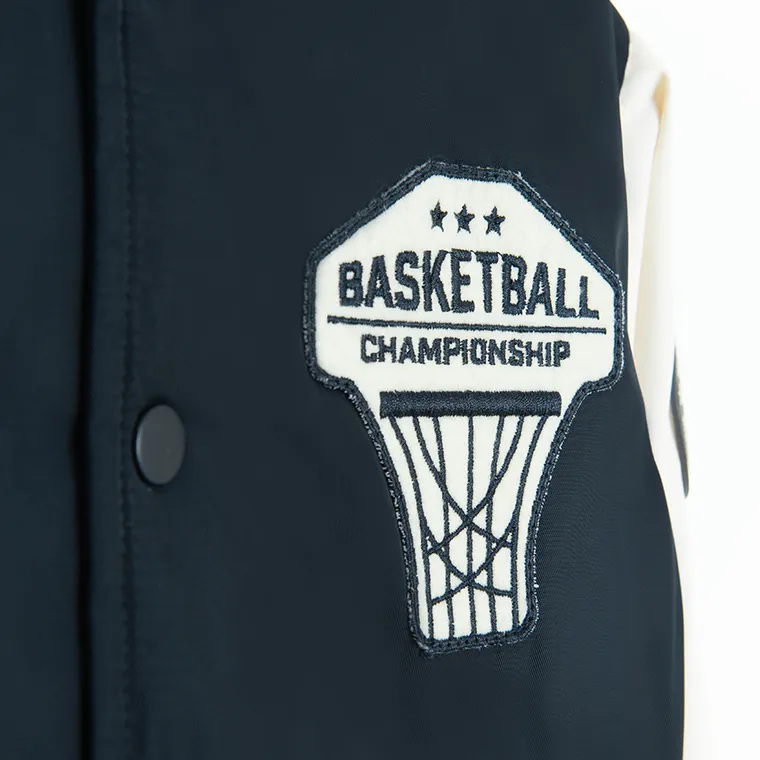 Cool Club, Geaca de baseball cu gluga pentru baieti, mix