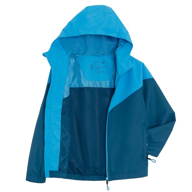 Cool Club, Geaca de ploaie cu gluga pentru baieti, albastru
