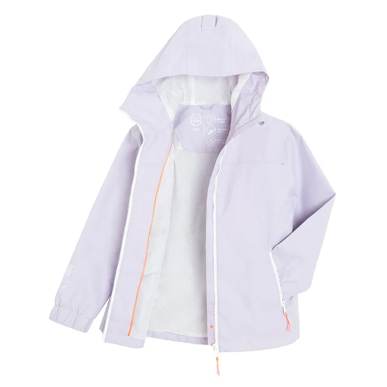 Cool Club, Geaca de ploaie cu gluga pentru fete, violet