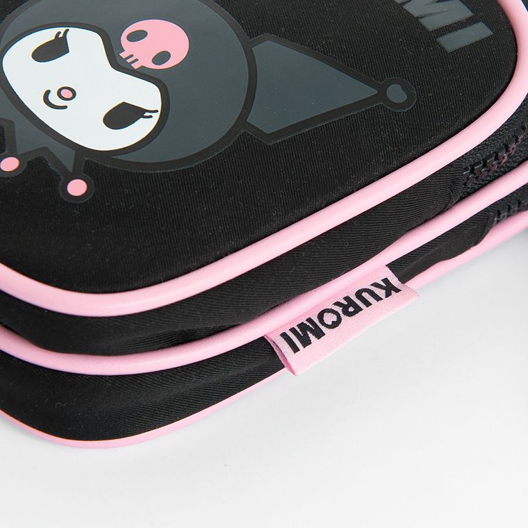 Cool Club, Gentuta pentru fete, negru, imprimeu Kuromi