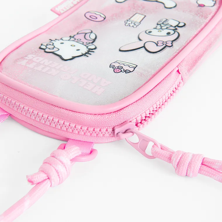 Cool Club, Gentuta pentru fete, roz, imprimeu Hello Kitty and Friends