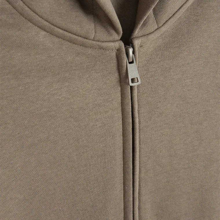 Cool Club, Hanorac cu gluga pentru baieti, cu fermoar, calduros, maro