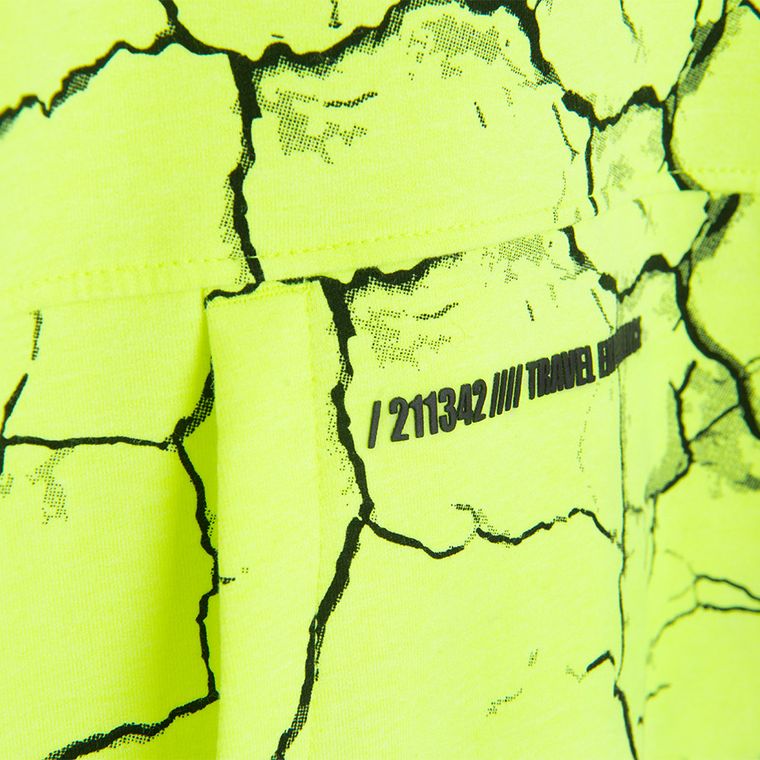 Cool Club, Hanorac cu gluga pentru baieti, oversize, verde neon