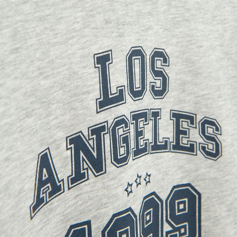 Cool Club, Hanorac pentru baieti, gri melanj