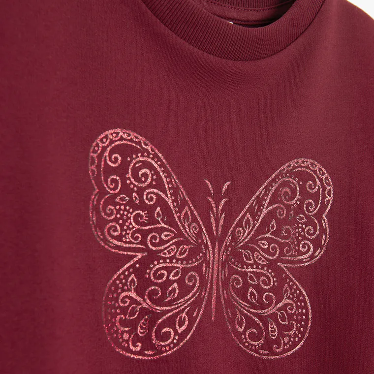 Cool Club, Hanorac pentru fete, claret