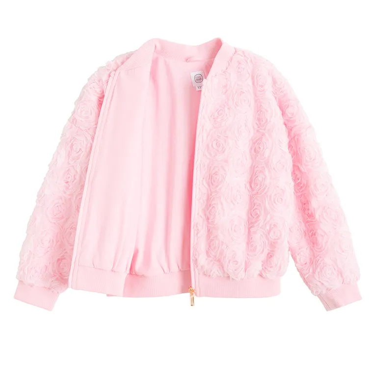 Cool Club, Hanorac pentru fete, cu fermoar, roz