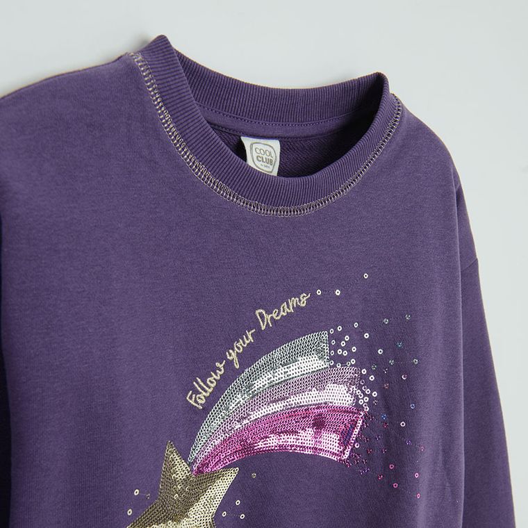 Cool Club, Hanorac pentru fete, violet