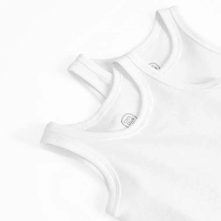 Cool Club, Maiou pentru baieti, alb, set, 2 buc.