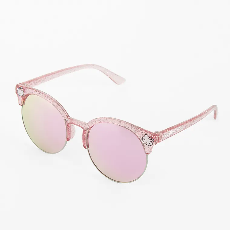 Cool Club, Ochelari de soare pentru fete, Cutie de ochelari, imprimeu Hello Kitty and Friends