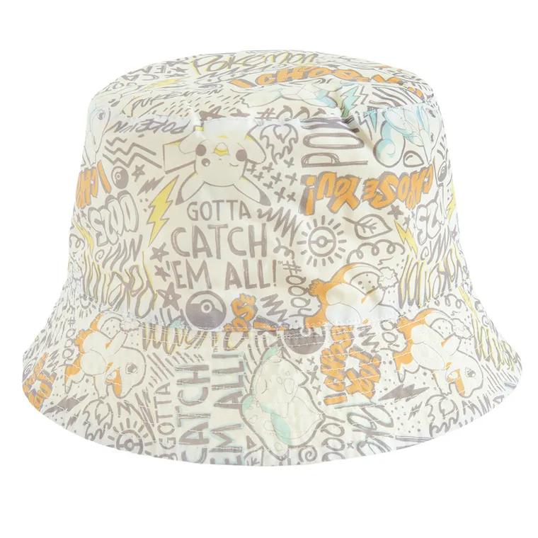 Cool Club, Palarie pentru baieti, cu doua fete, UV 50, mix, imprimeu Pokemon