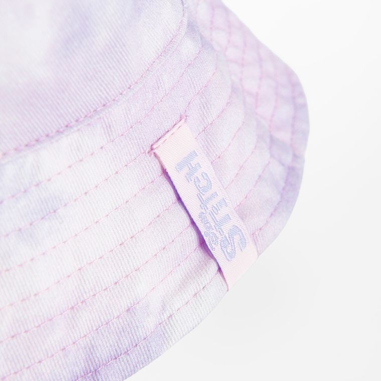 Cool Club, Palarie pentru fete, cu doua fete, violet, imprimeu Lilo si Stitch