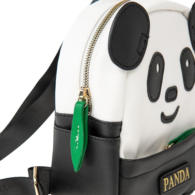 Cool Club, Panda, rucsac, alb-negru