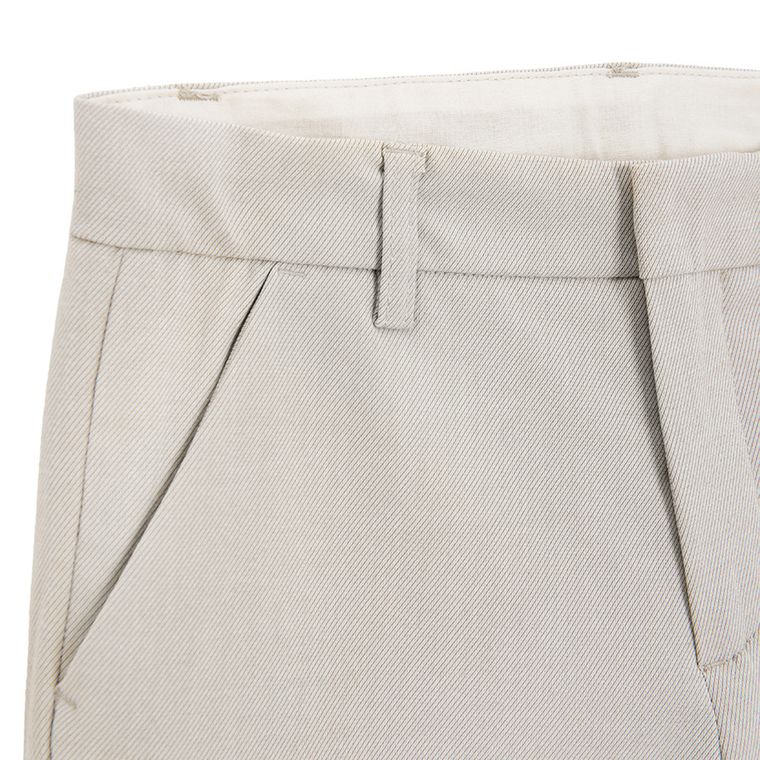 Cool Club, Pantaloni din material textil pentru baieti, bej