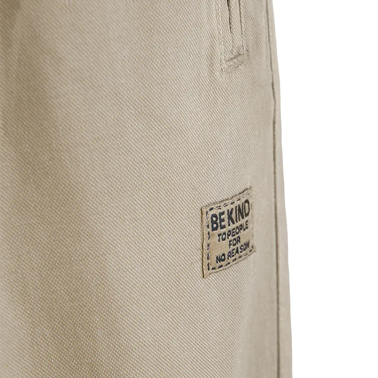 Cool Club, Pantaloni din material textil pentru baieti, jogger, bej