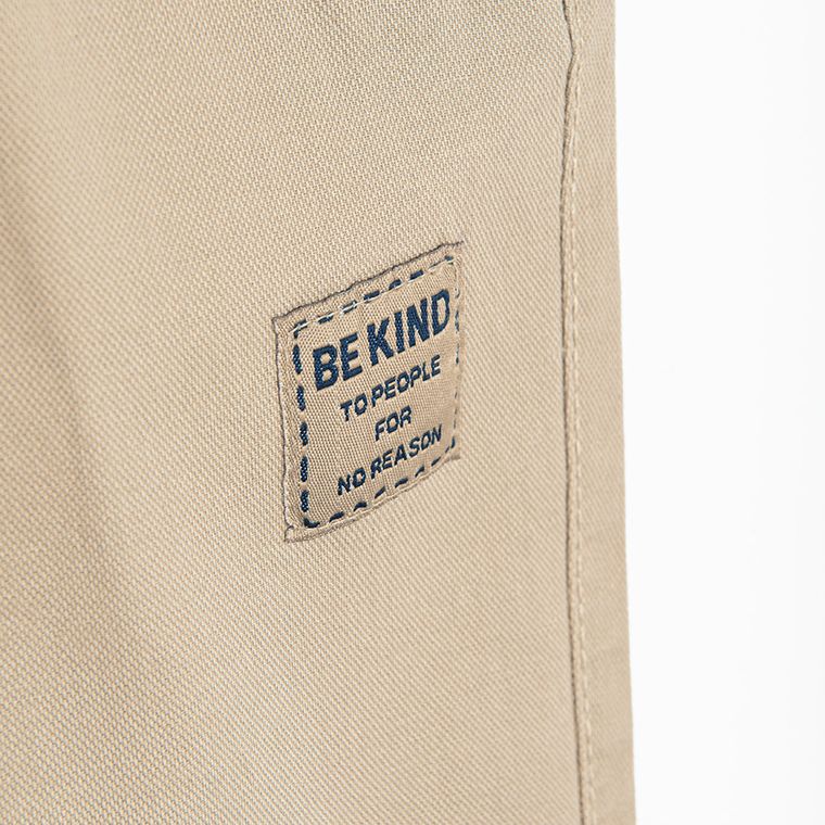 Cool Club, Pantaloni din material textil pentru baieti, jogger, bej