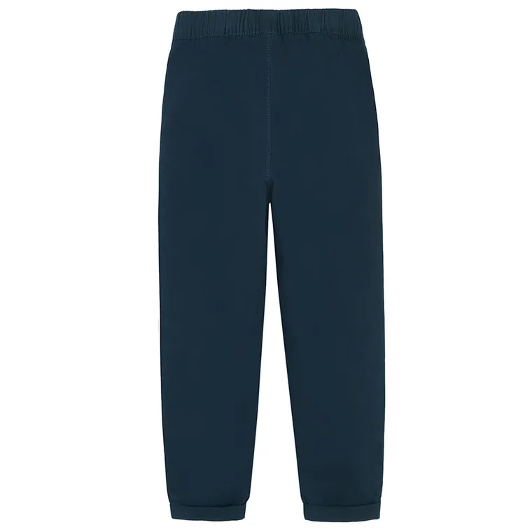 Cool Club, Pantaloni din material textil pentru baieti, loose, bleumarin