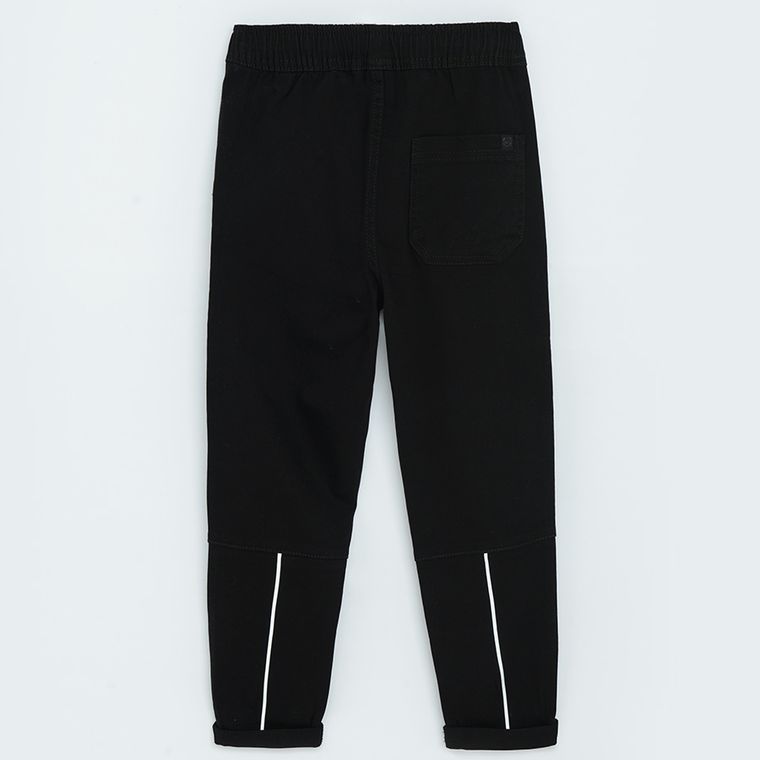 Cool Club, Pantaloni din material textil pentru baieti, negru