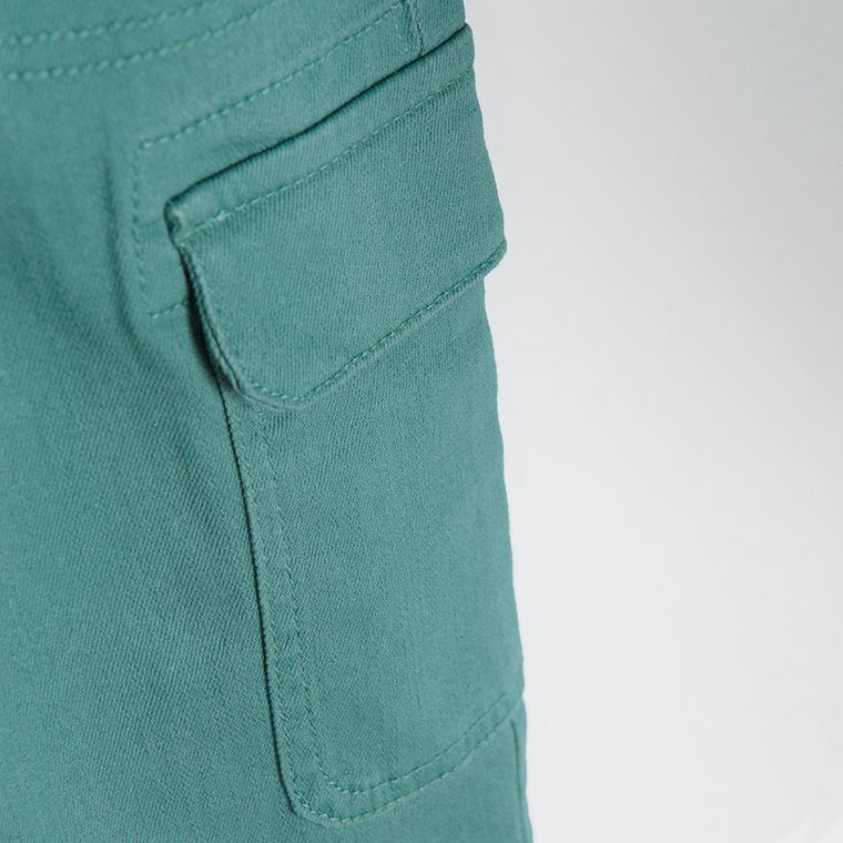 Cool Club, Pantaloni din material textil pentru baieti, turcoaz