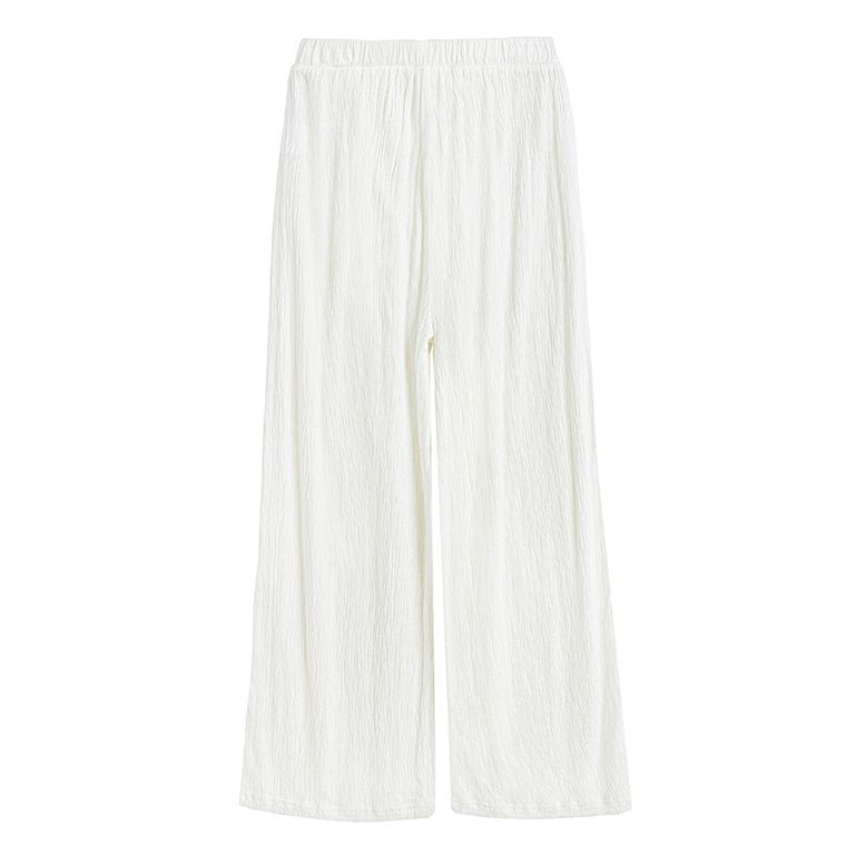 Cool Club, Pantaloni din material textil pentru fete, alb